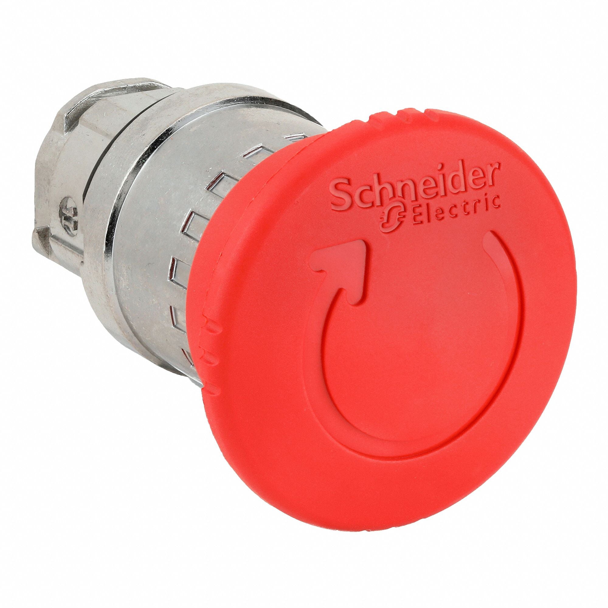 SCHNEIDER ELECTRIC ZB4BS844 H6983 Emergency Stop Push Button Rd Non Illuminated 22mm