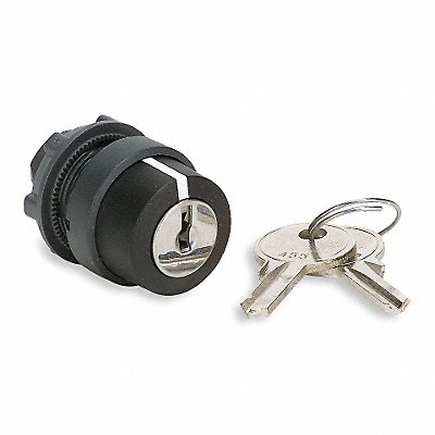 SCHNEIDER ELECTRIC ZB5AG9 Keyed Selector Switch Black 3Pos 22mm