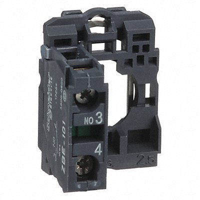 SCHNEIDER ELECTRIC ZB5AZ101 Contact Block Black 1NO 22 mm ZB5