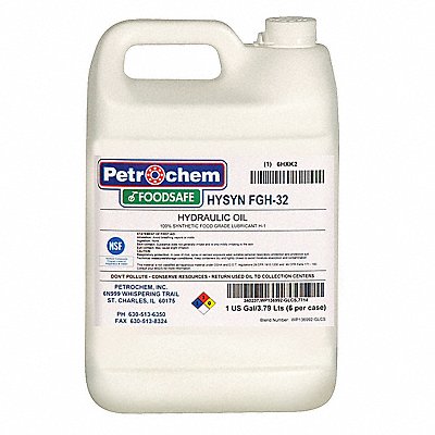 PETROCHEM HYSNFGH32001 Syn Hydraulic Oil Food Grade 1gal ISO 32