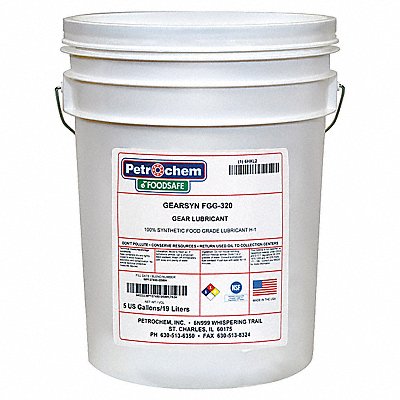 PETROCHEM GEARSYNFGG320005 Food Grade Synthetic Gear Oil ISO 320