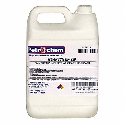 PETROCHEM GEARSYNEP220001 Gear Oil GEARSYN Pail 1 gal