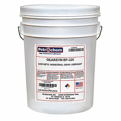 PETROCHEM GEARSYNEP320005 Gear Oil GEARSYN Pail 5 gal