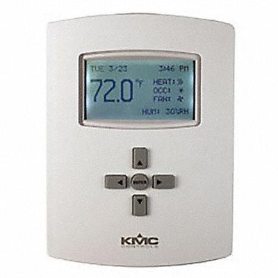 KMC CONTROLS BAC120136CW BACnet MS/TP Thermostat Hardwire Air Handling