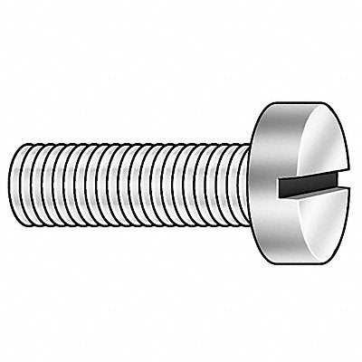 GRAINGER MSCX01010010P1 MS M1-0.25 Plain 10mm 10PK