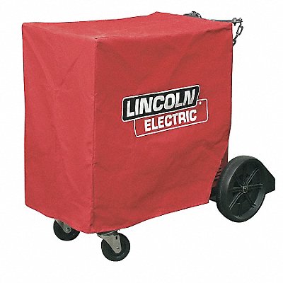 LINCOLN ELECTRIC K23781 LINCOLN Red Welder Medium Canvas Cover
