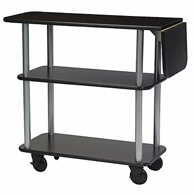 GENEVA 3610211 Service Cart 48 in L Wood
