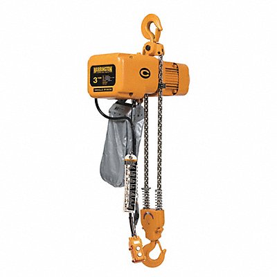 HARRINGTON SNER030C20 Electric Chain Hoist 6000 lb 20 ft.
