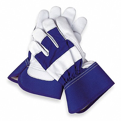 CONDOR 2MDD9 D1577 Leather Gloves Blue/White S PR