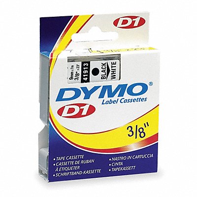 DYMO 41913 Label Tape Cartridge 23 ft L 3/8 W