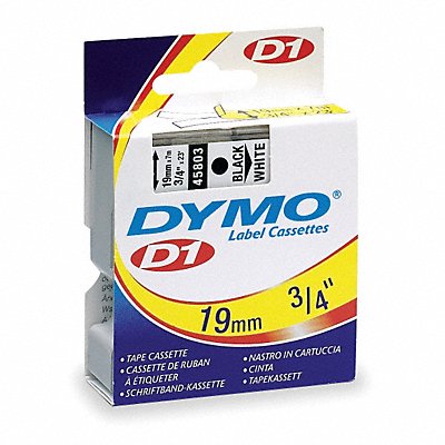DYMO 45803 Label Tape Cartridge 23 ft L 3/4 W