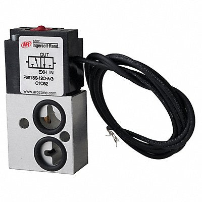 ARO P261SS120A Solenoid Air Control Valve Three-Way 125 psi
