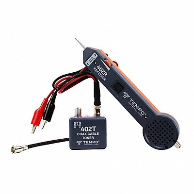 TEMPO COMMUNICATIONS 402K CATV Cable Tone Probe Kit F-Type