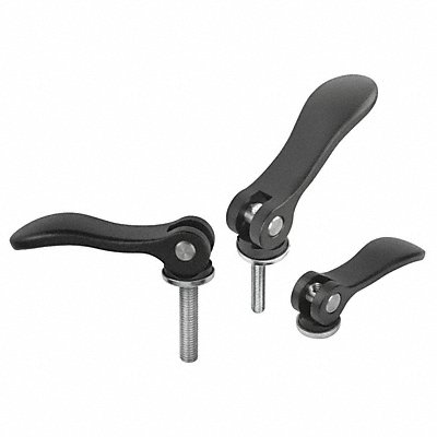 KIPP K000625011A4X30 Cam Handle 3/8 -16 Cast Aluminium