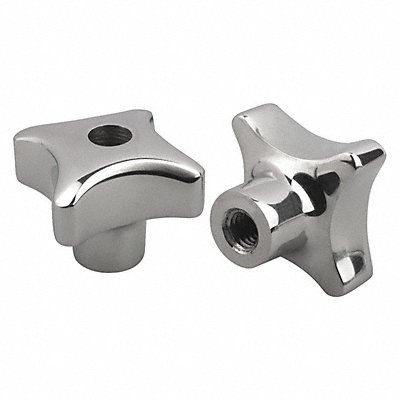 KIPP K01464032A22 Hand Knob Through Hole 1/4 -20
