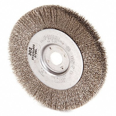 WEILER 93002 Crimped Wire Wheel Brush Arbor Hole