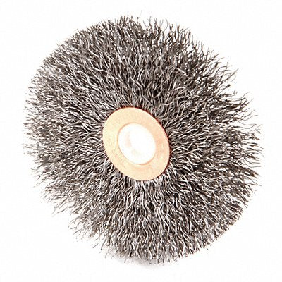 WEILER 93026 Crimped Wire Wheel Brush Arbor 3 In.