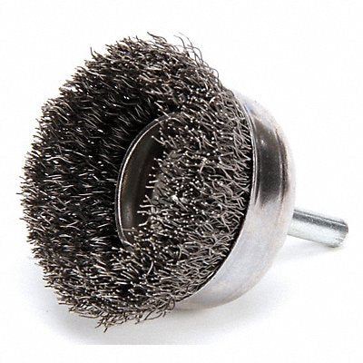 WEILER 93044 Crimped Wire Cup Brush 2 in 0.0118 in
