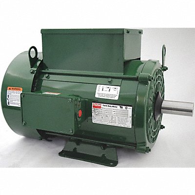 DAYTON 6K130 Farm Duty Mtr Cap Start TEFC 5HP 1730rpm