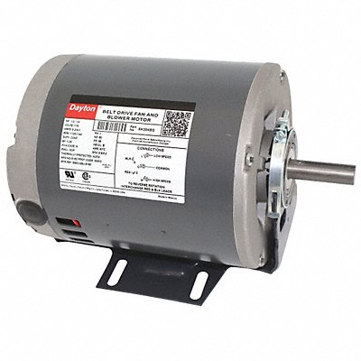DAYTON 6K394 Motor 1/4 1/2 HP 1725/1140 rpm 56 115V