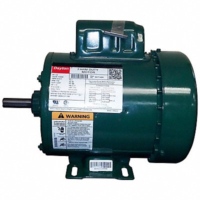 DAYTON 6K714 Farm Dty Mtr CapStrt TEFC 1/2HP 1725rpm