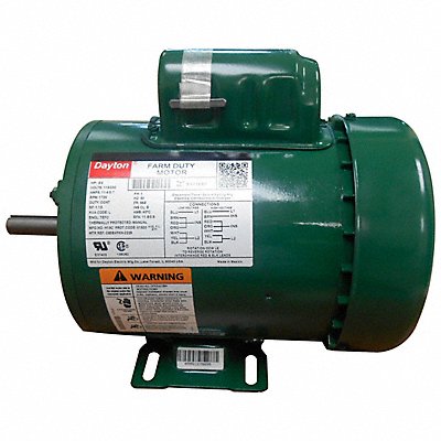 DAYTON 6K719 Farm Dty Mtr CapStrt TEFC 3/4HP 1725rpm