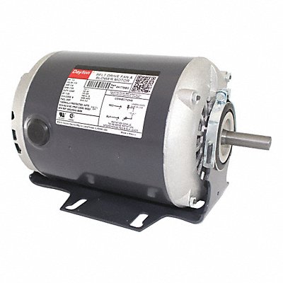 DAYTON 6K778 Motor 1/3 HP 1725 rpm 48 115V
