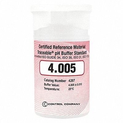 TRACEABLE 4287 pH Standard Cert. Ref Material PK6