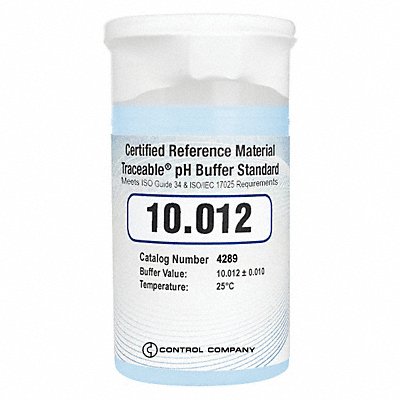 TRACEABLE 4289 pH Standard Cert. Ref Mtrl CRM10.012 PK6