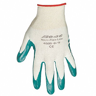 SHOWA 450007 D1517 Coated Gloves Green 7