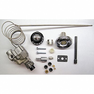 ROBERTSHAW 4350127 Gas Thermostat 1/4 in Pipe 250 to 550 F