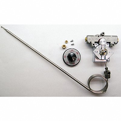 ROBERTSHAW 4290005 Gas Thermostat 1/4 in Tube 200 to 400 F