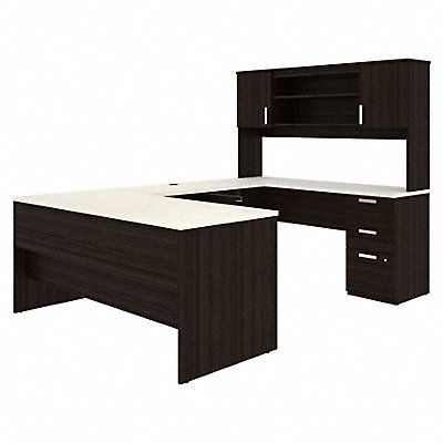 BESTAR 5241431 U-Shape Desk Ridgeley Series