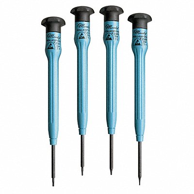 MOODY TOOL 580339 ESD Precision Screwdriver Set NmPcs4