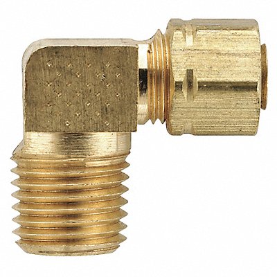PARKER 269CA22 Elbow 90 Brass CompxM 1/8In PK25