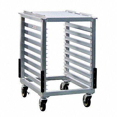 NEW AGE 98001 Slicer and Mixer Cart 37 in H Aluminum