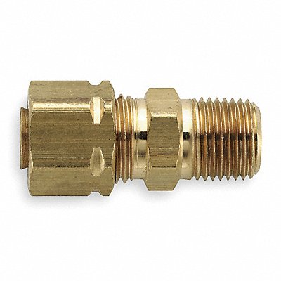 PARKER 68CA68 Connector Brass CompxM 3/8Inx1/2In PK25