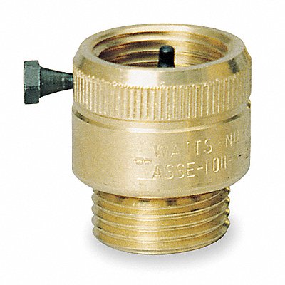 WATTS 8BI Vacuum Breaker 3/4 in GHT Brass 125 psi