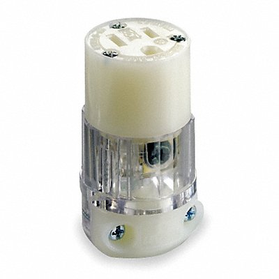 LEVITON 8219CT Straight Blade Connector 15A 5-15R