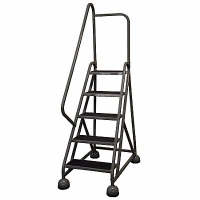 COTTERMAN ST502A2C1P5 D5253 Rolling Ladder Handrail Platform 45 In H