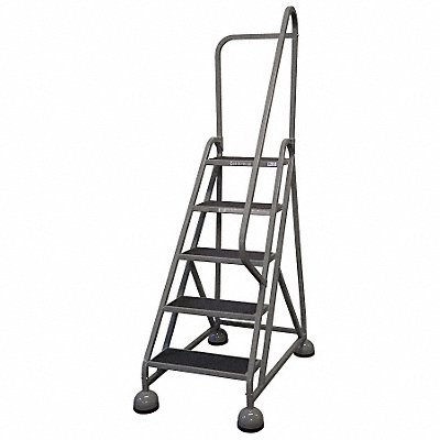 COTTERMAN ST503A2C1P5 D5257 Rolling Ladder Handrail Platform 45 In H