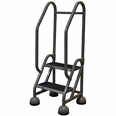 COTTERMAN ST221A2C1P5 D5264 Rolling Ladder Handrail Platform 18 In H