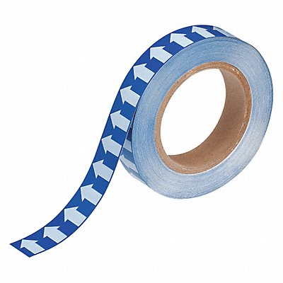 BRADY 91427 D3612 Pipe Marking Tape Blue 1in W 90ft Roll L