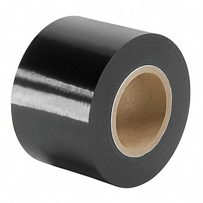 TAPECASE 15D678 Film Tape 3/4 in x 33 yd Black 3.94 mil