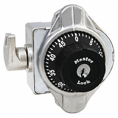 MASTER LOCK 1690 Built In Locker Lock 3 in Dial Black
