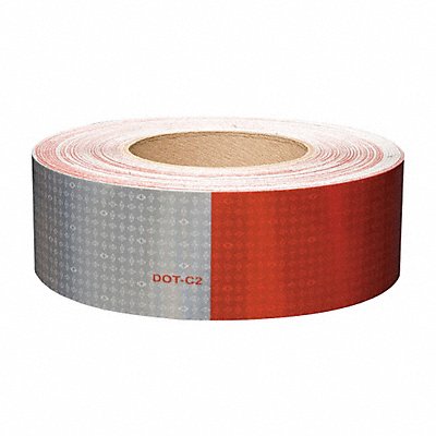 ORALITE 18697 Reflective Tape W 2 In Red/White