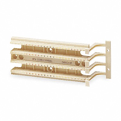 HUBBELL PREMISE WIRING 110BLK100BWL Wiring Block 100/100-Pair with Legs