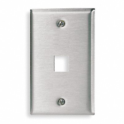 HUBBELL PREMISE WIRING SSF11 Faceplate 1 Port