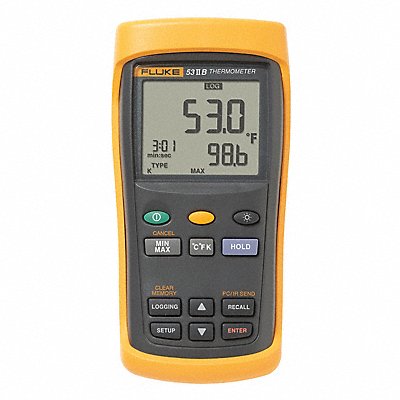 FLUKE FLUKE532BCWG Thermocouple Thermometer 1 Input
