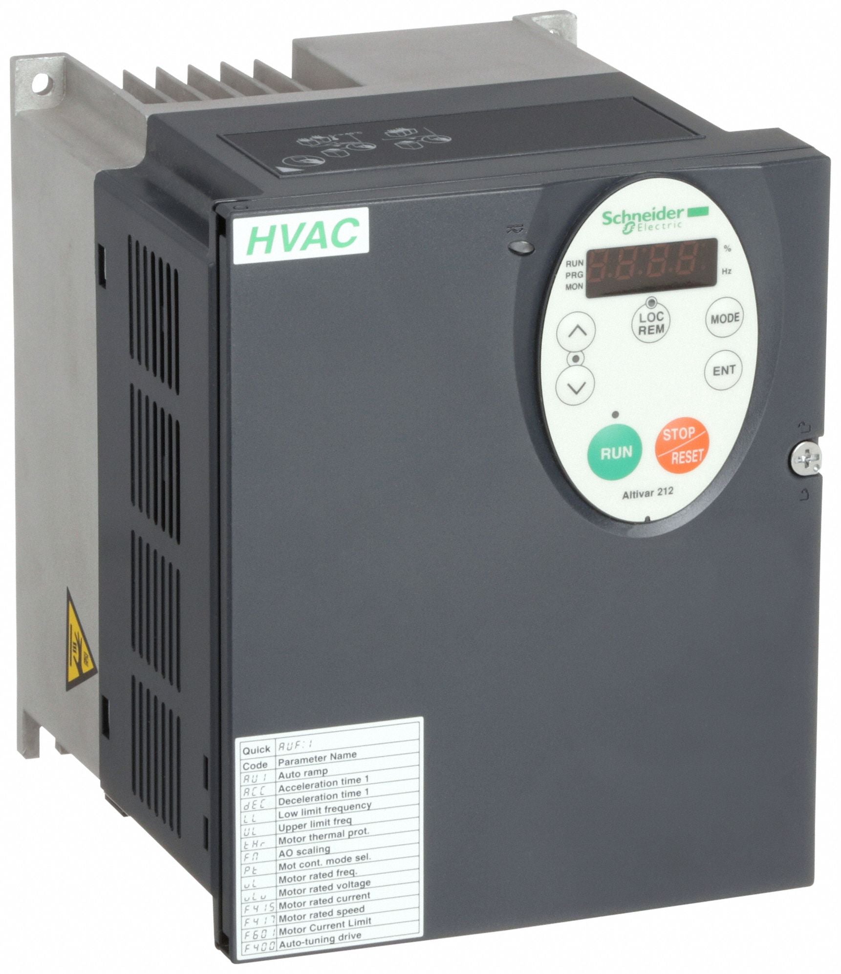 SCHNEIDER ELECTRIC ATV212HU30N4 Variable Frequency Drive 4hp 380 to 480V